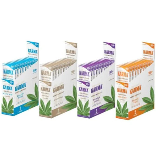 KARMA HEMP WRAPS 2CT/25PK  